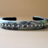 Slender Headband Blue Mix SIlver