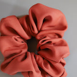 Terracotta Rose Scrunchie