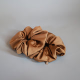 Cinnamon Bronze Scrunchie