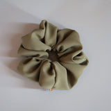 Mushroom Khaki Scrunchie