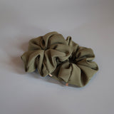Mushroom Khaki Scrunchie