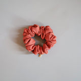 Terracotta Rose Mini Scrunchie