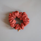 Terracotta Rose Mini Scrunchie