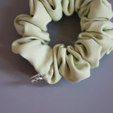 Milky Mint Mini Scrunchie