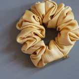 Vanilla Cream Mini Scrunchie