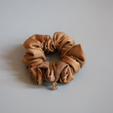 Cinnamon Bronze Mini Scrunchie