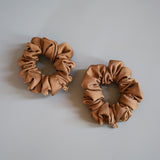 Cinnamon Bronze Mini Scrunchie