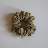 Mushroom Khaki Mini Scrunchie