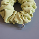 Lemon Sage Mini Scrunchie