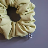 Lemon Sage Mini Scrunchie