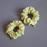 Lemon Sage Mini Scrunchie