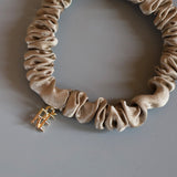 Greige Mini Scrunchie