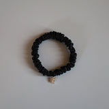 Cool Black Mini Scrunchie