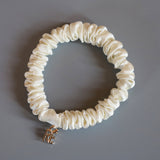 Butter White Mini Scrunchie