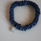 Deep Navy Mini Scrunchie
