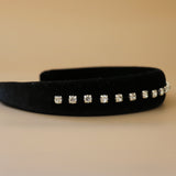 OG Headband Velor Black Studs