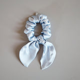 Sky Blue Ribbon Scrunchie