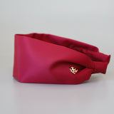 Wide Headband Red Nylon