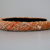 Slender Headband Brown Tweed