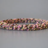 Tight Headband Pink Tweed