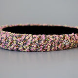 Slender Headband Pink Tweed