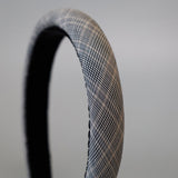 Slender Headband Black Mix Check