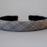 Slender Headband Black Mix Check