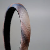 Slender Headband Brown Mix Check
