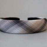 OG Headband Black White Check