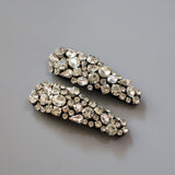 Hair Pin Full Silver Studs