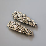 Hair Pin Full Silver Studs