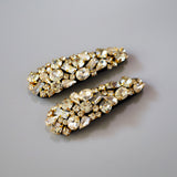 Hair Pin Full Gold Studs