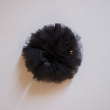 Black Tutu Frill Scrunchie