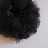 Black Tutu Frill Scrunchie