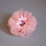Pink Tutu Frill Scrunchie