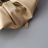 Beige Eco Leather Scrunchie