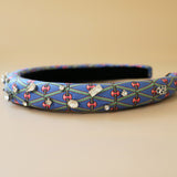 Slender Headband Blue Pink