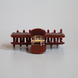 Ruby Wine Gloss Hair Clip