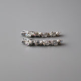 Silver Studs Hair Clip