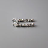 Silver Studs Hair Clip