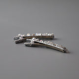 Silver Studs Hair Clip