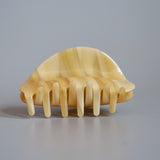 Caramel Marble Gloss Lip Clip