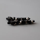 Black Studs Hair Clip