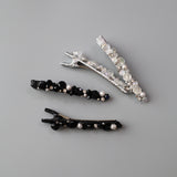 Black Studs Hair Clip
