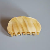 Caramel Marble Gloss Lip Clip