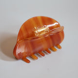 Almond Brown Gloss Lip Clip