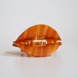 Almond Brown Gloss Lip Clip