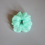 Mint Green Organdy Scrunchie