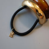 Double Gold Brown Ring Pony
