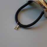Double Silver Green Ring Pony